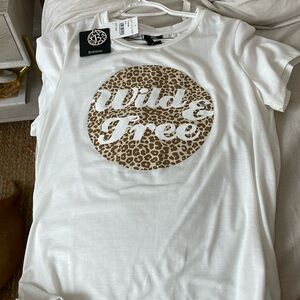 Wild and free t shirt